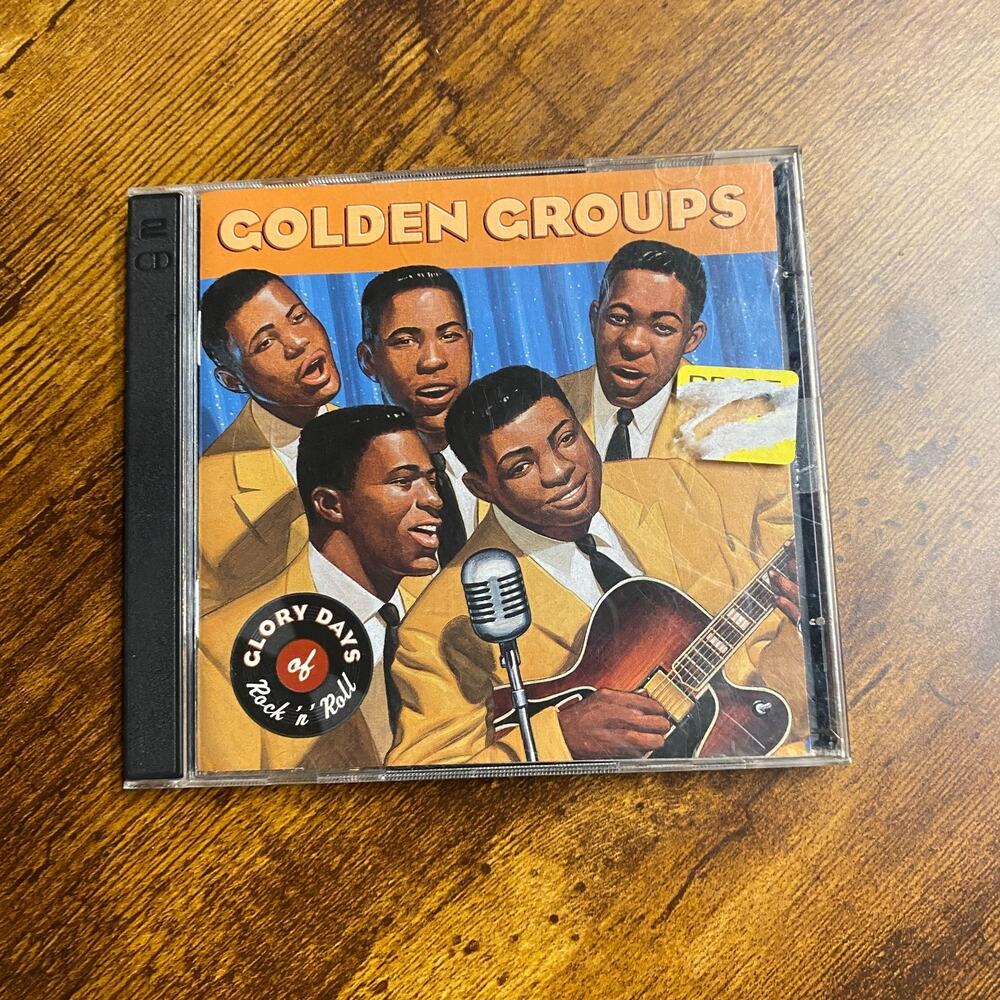 CD Golden Groups Glory Days Of Rock & Roll Various Artists Two CDs